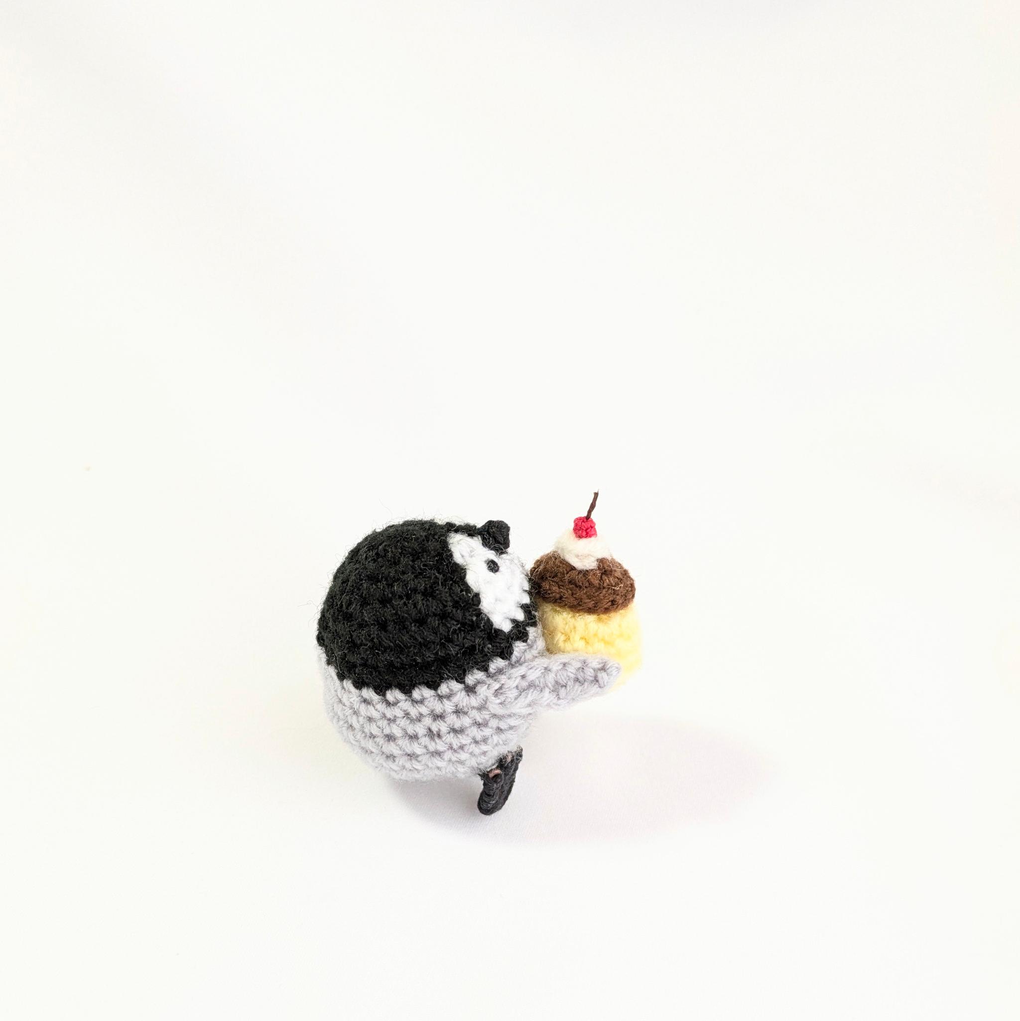 【受注制作】ペンギンさんのあみぐるみ（プリン） | 5枚目