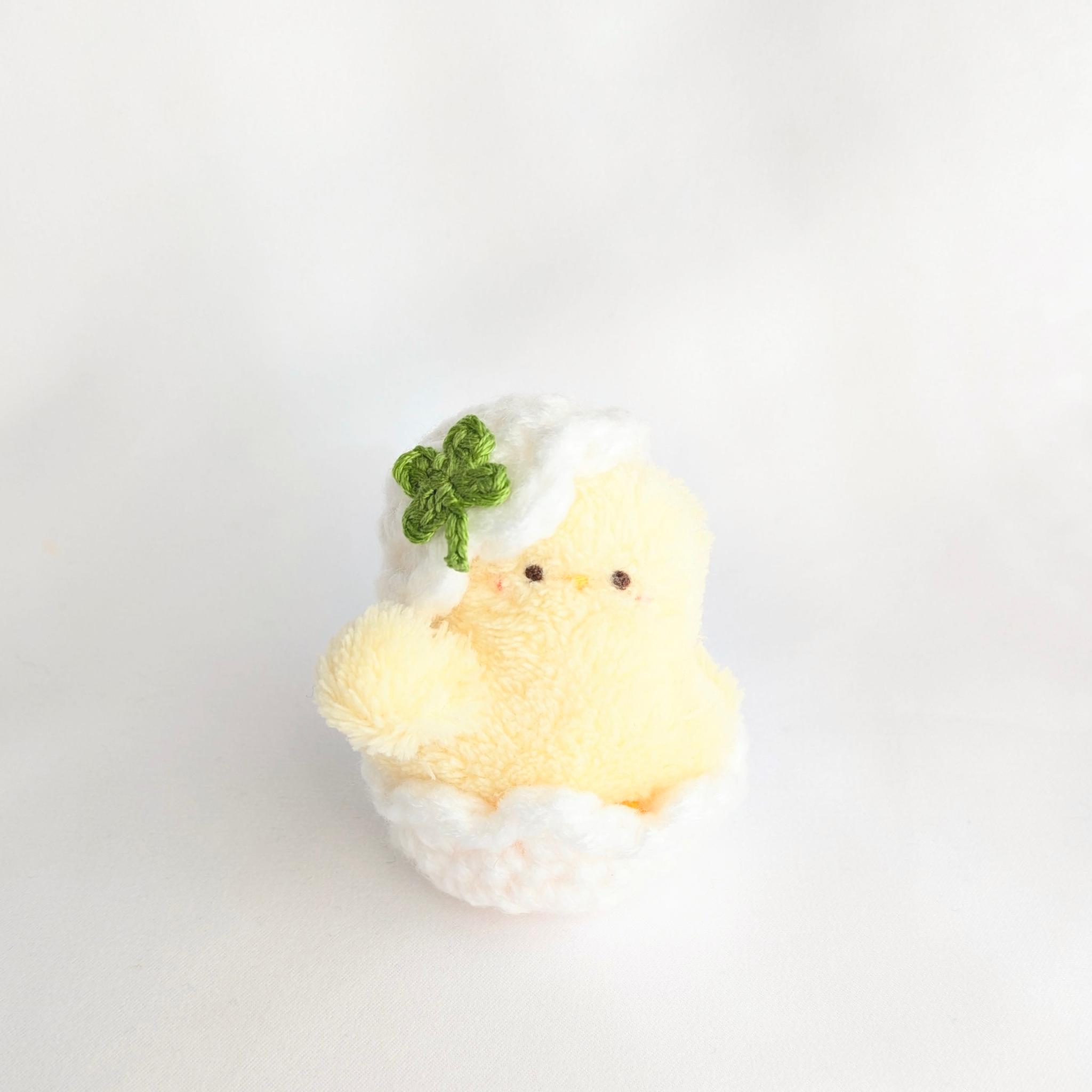 【受注制作】生まれたてふわふわひよこちゃん1枚目の画像