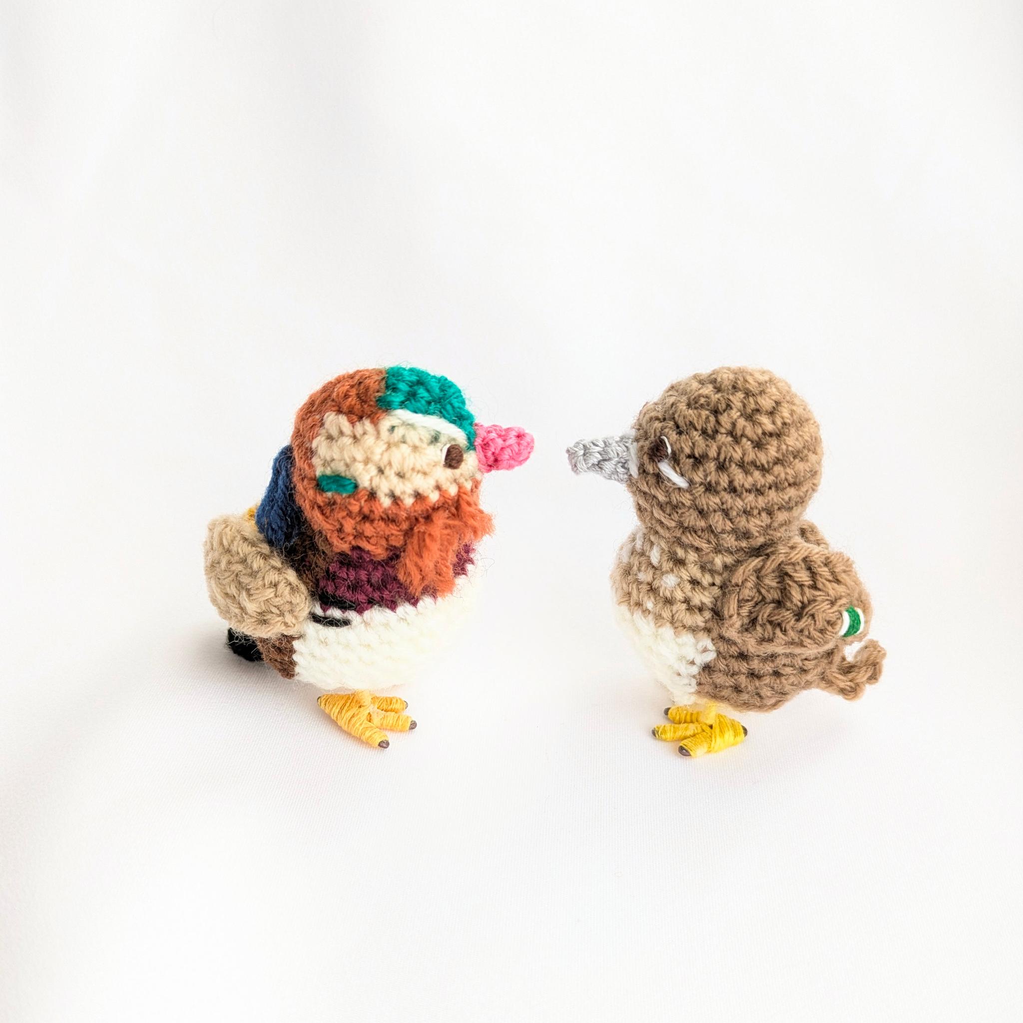 ☆セット割☆【受注制作】オシドリ夫婦のあみぐるみ | 2枚目