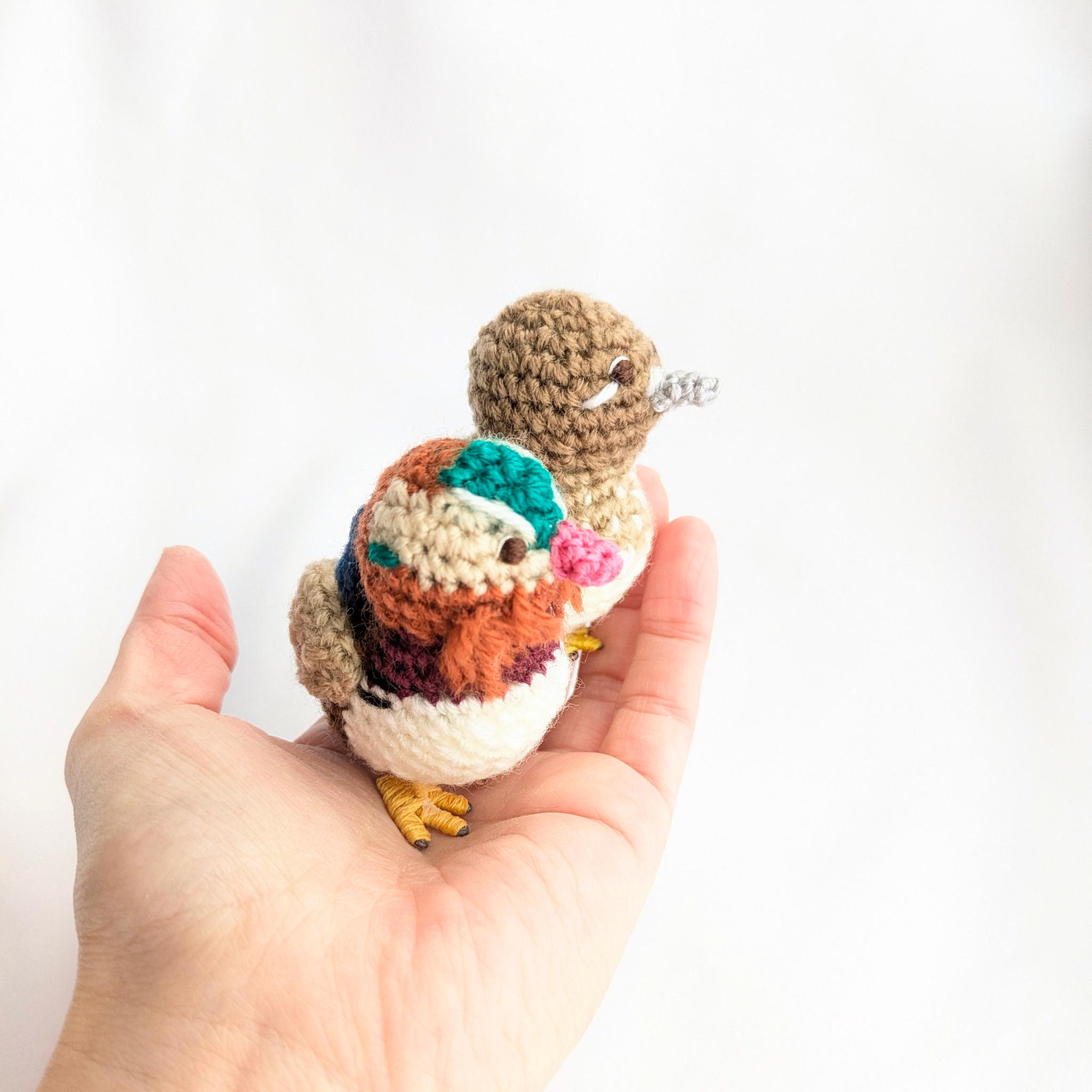 ☆セット割☆【受注制作】オシドリ夫婦のあみぐるみ | 6枚目