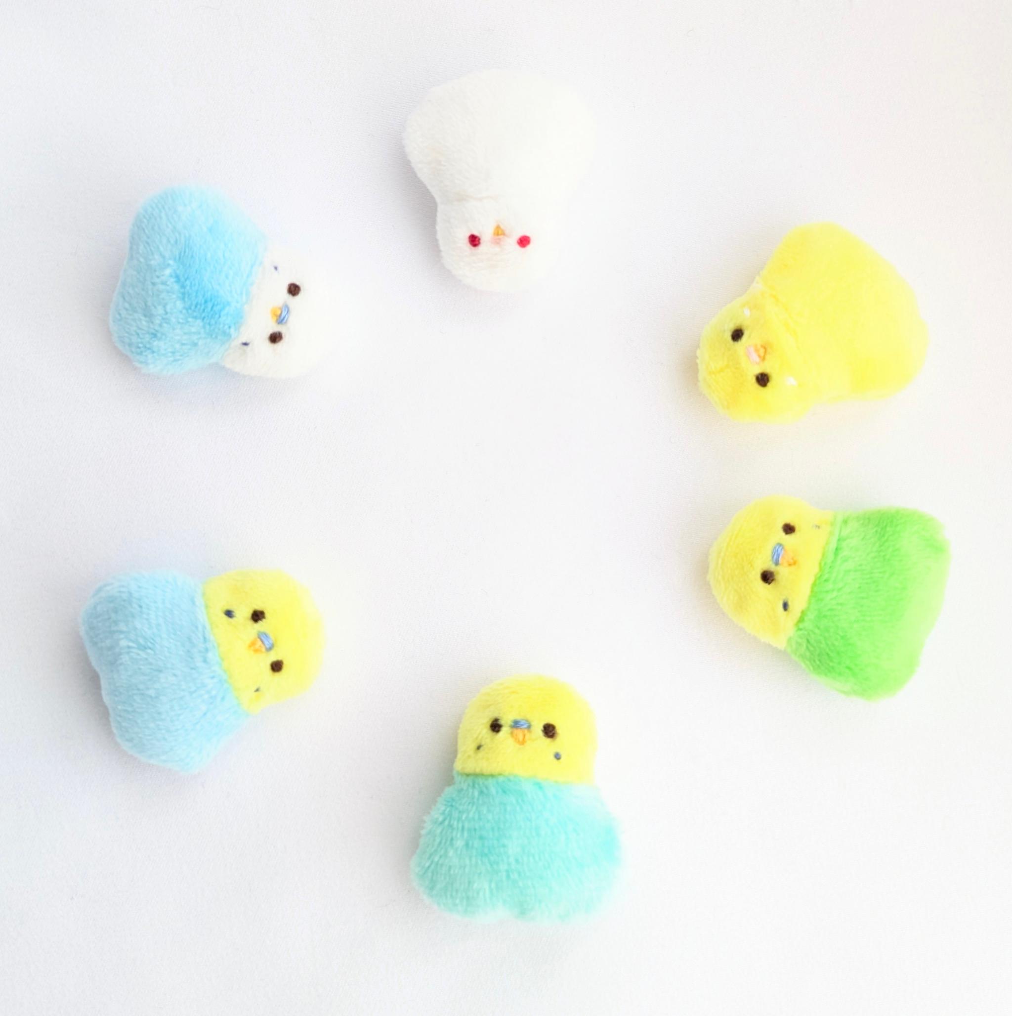 【受注制作】セキセイインコちゃんの小さなぬいぐるみ | 3枚目