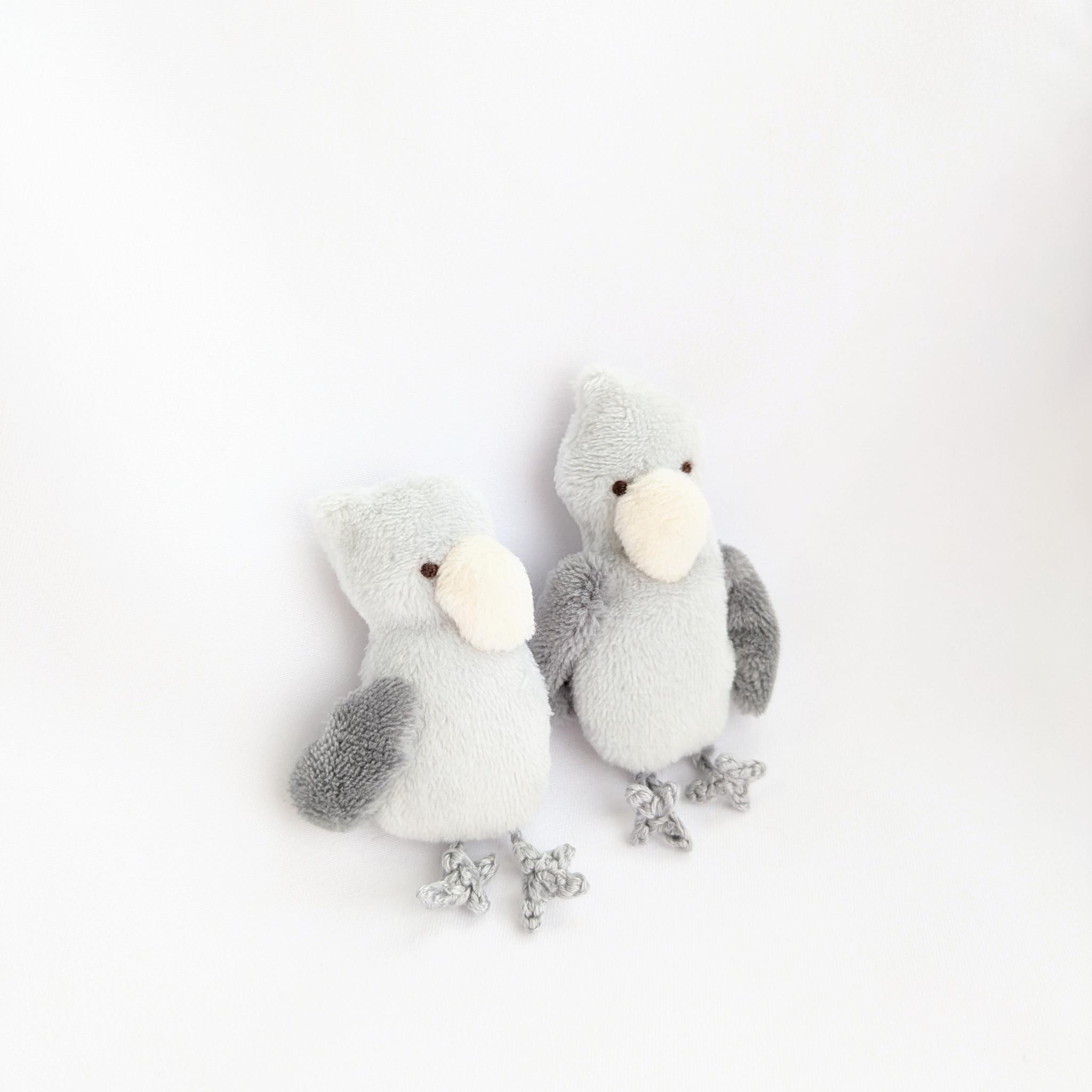 【受注制作】ハシビロコウさんの小さなぬいぐるみ | 3枚目
