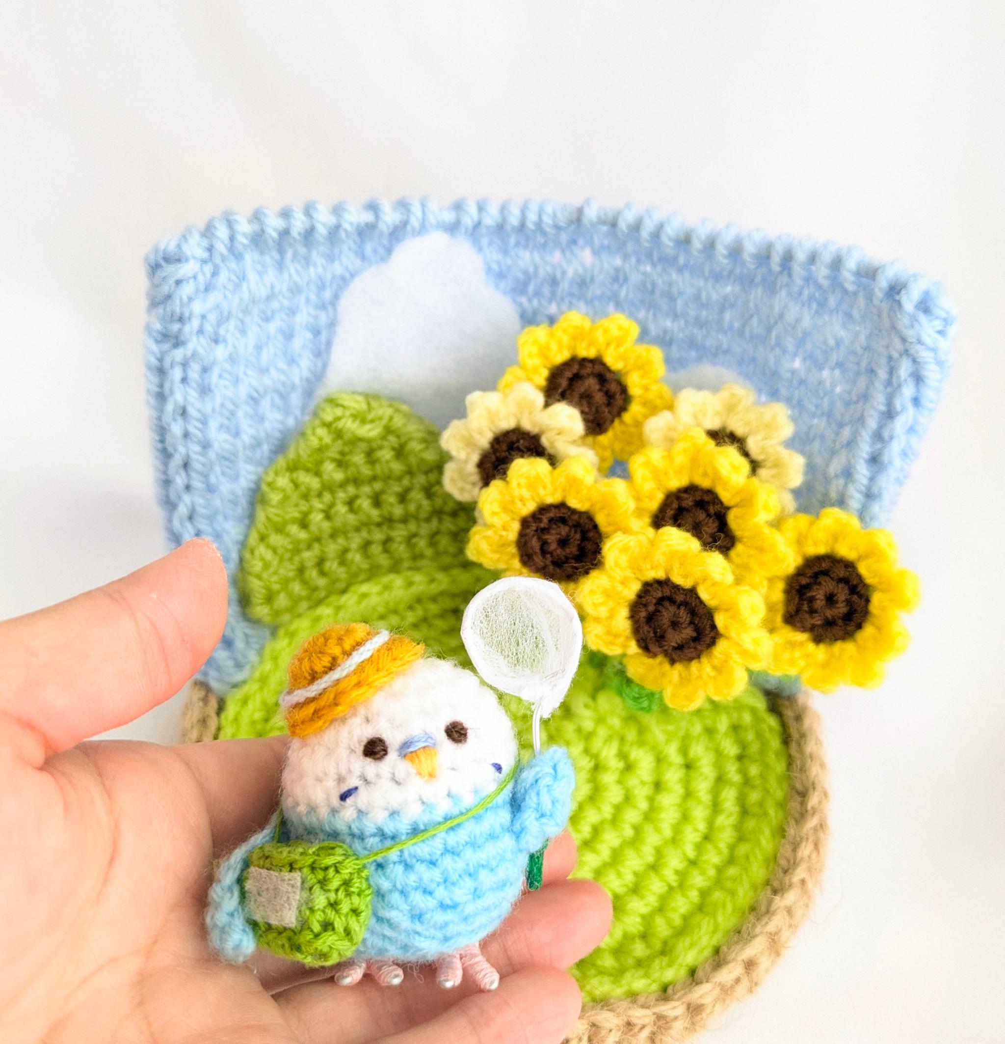 【受注制作】夏の思い出セキセイインコちゃん | 8枚目