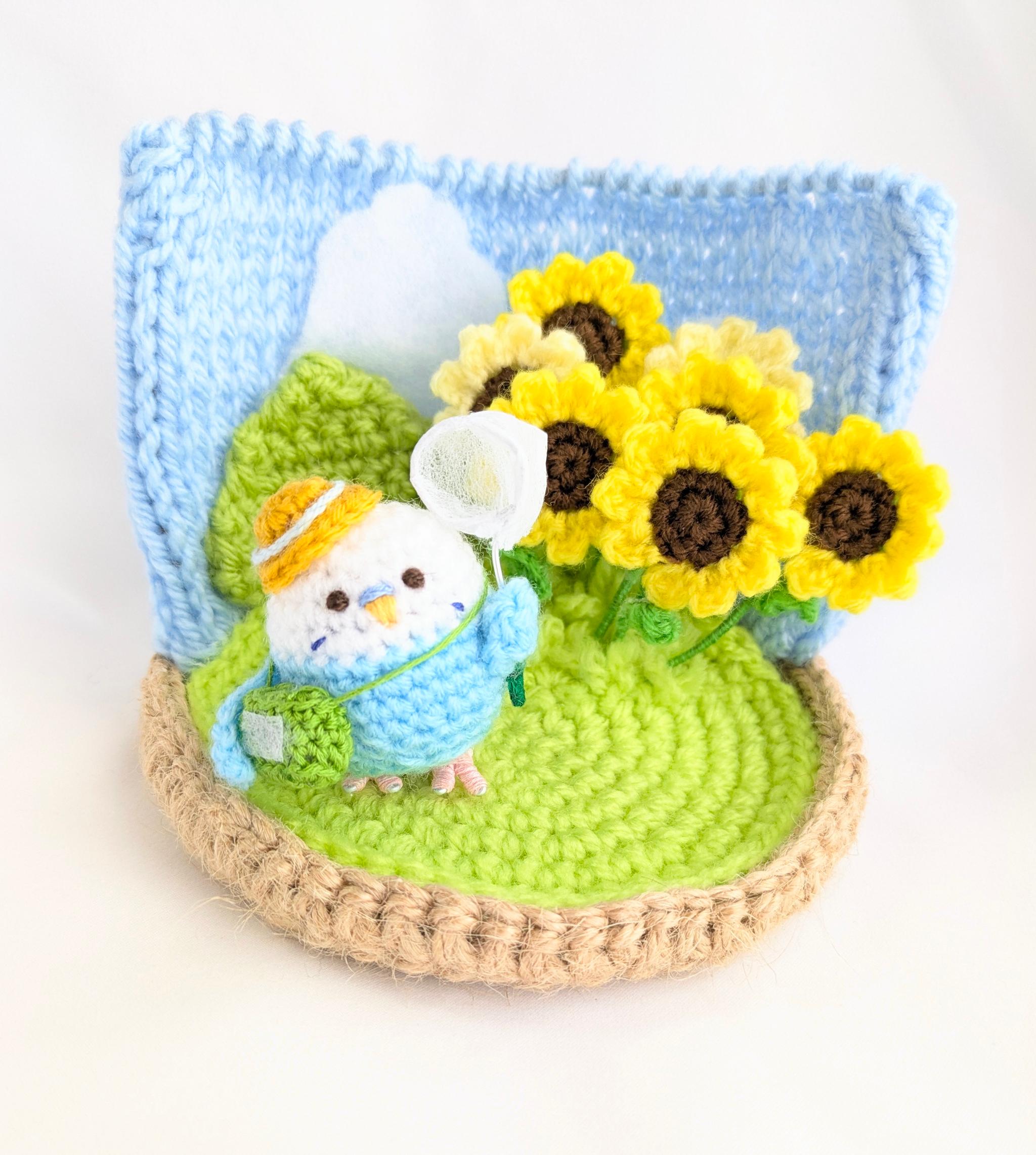 【受注制作】夏の思い出セキセイインコちゃん | 6枚目