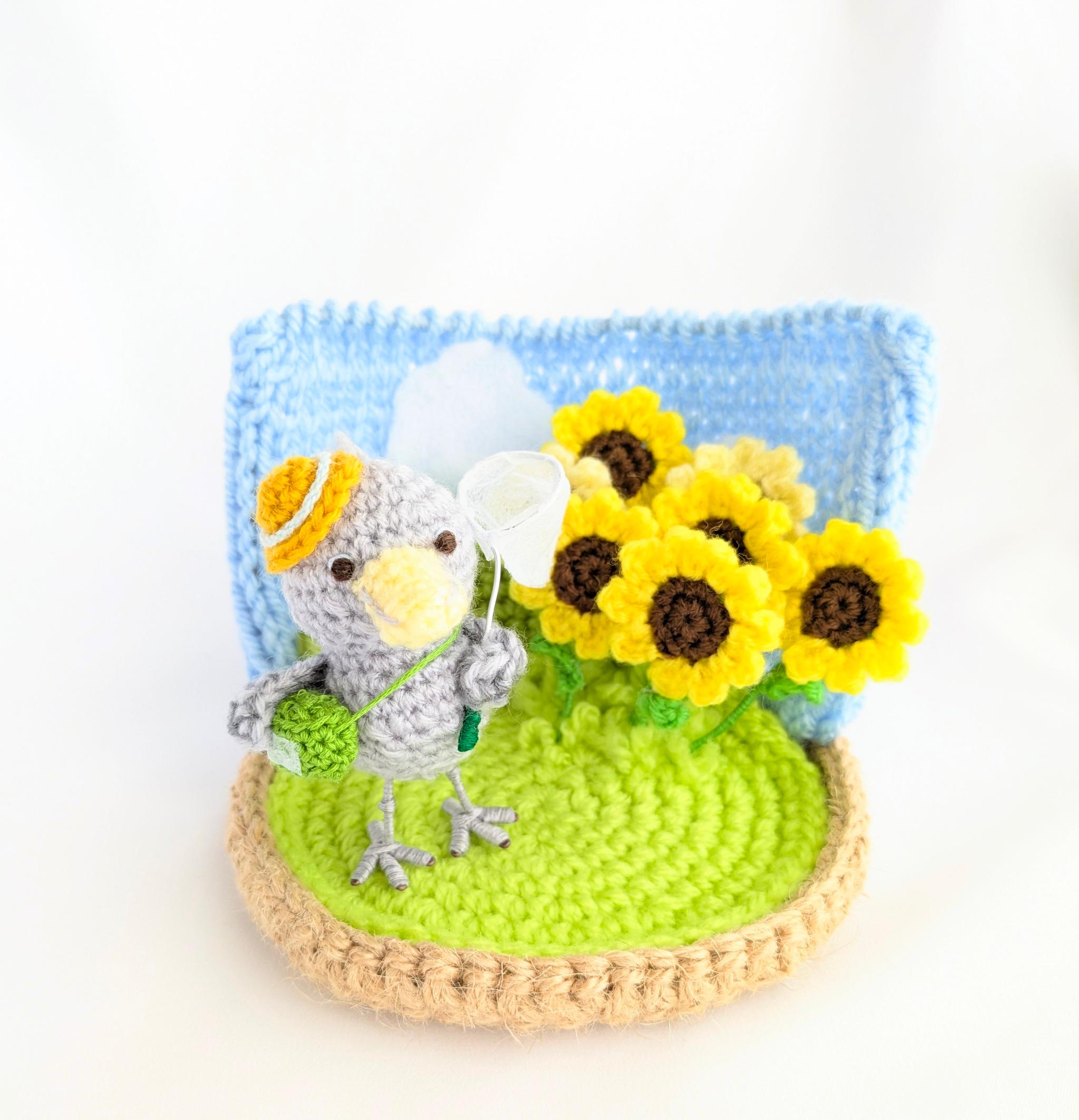 【受注制作】夏の思い出ハシビロコウさん | 2枚目