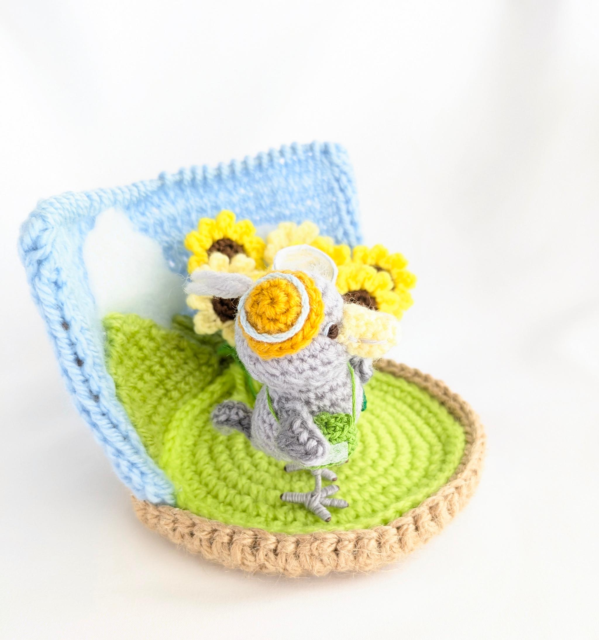 【受注制作】夏の思い出ハシビロコウさん | 4枚目