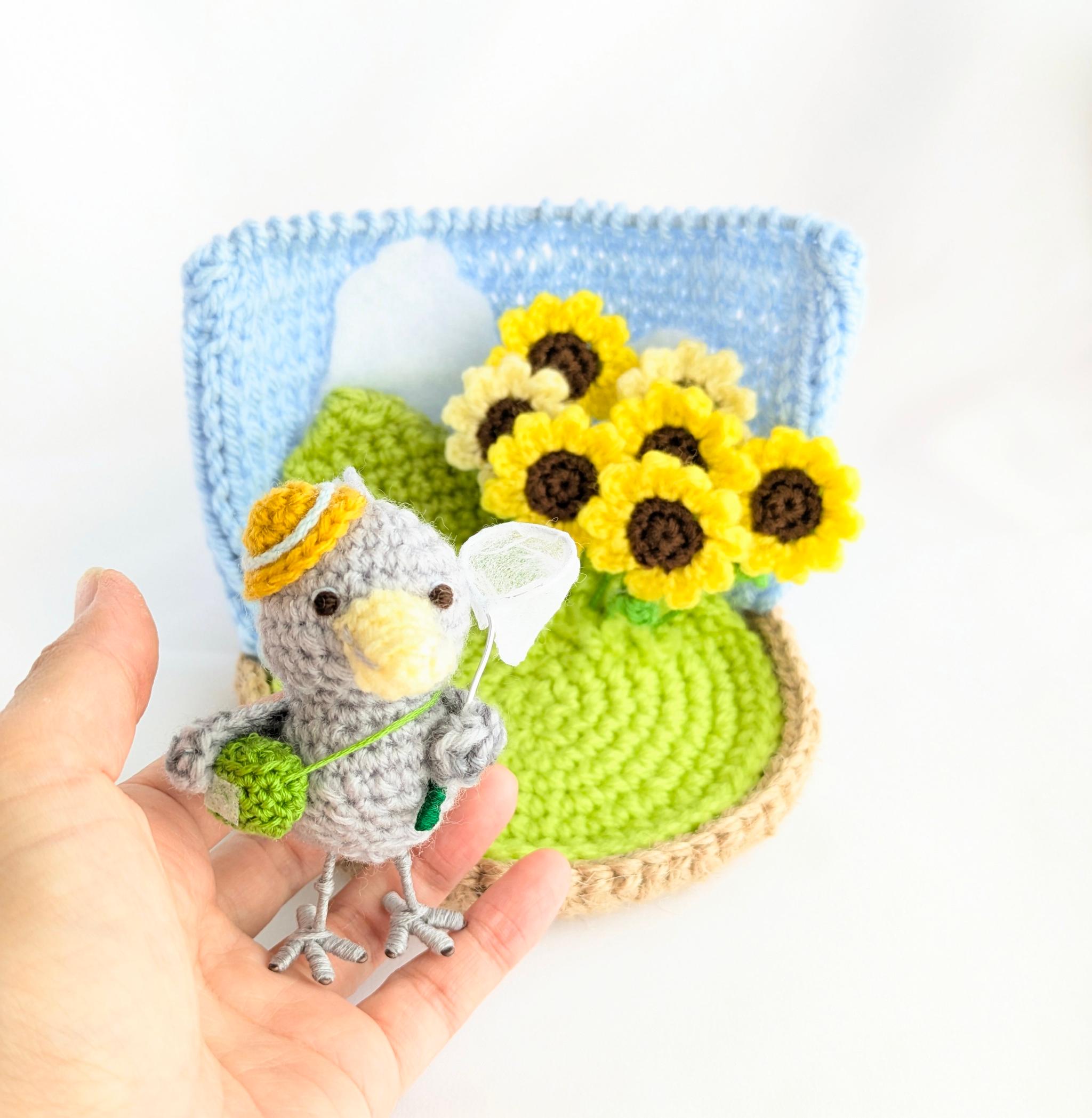 【受注制作】夏の思い出ハシビロコウさん | 6枚目