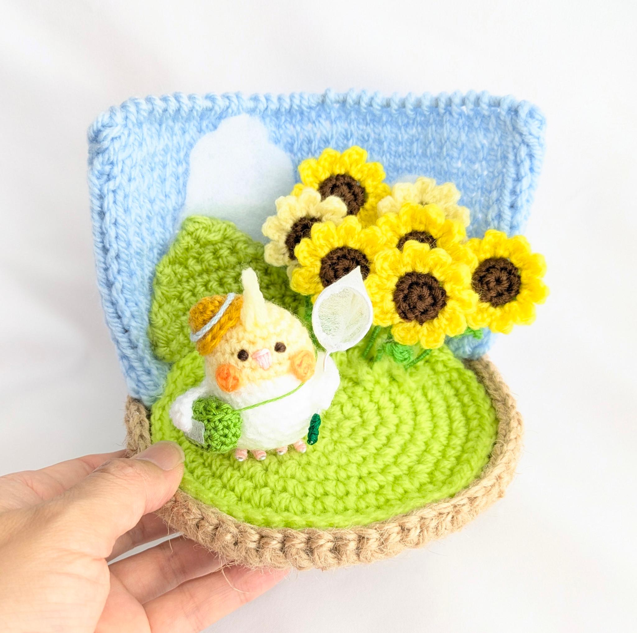 【受注制作】夏の思い出オカメインコちゃん | 6枚目