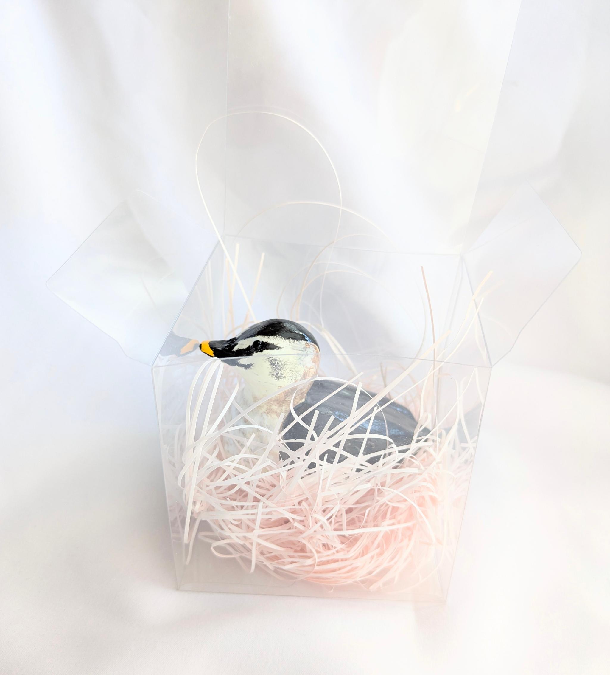 カルガモさんの置物（粘土細工） | 7枚目