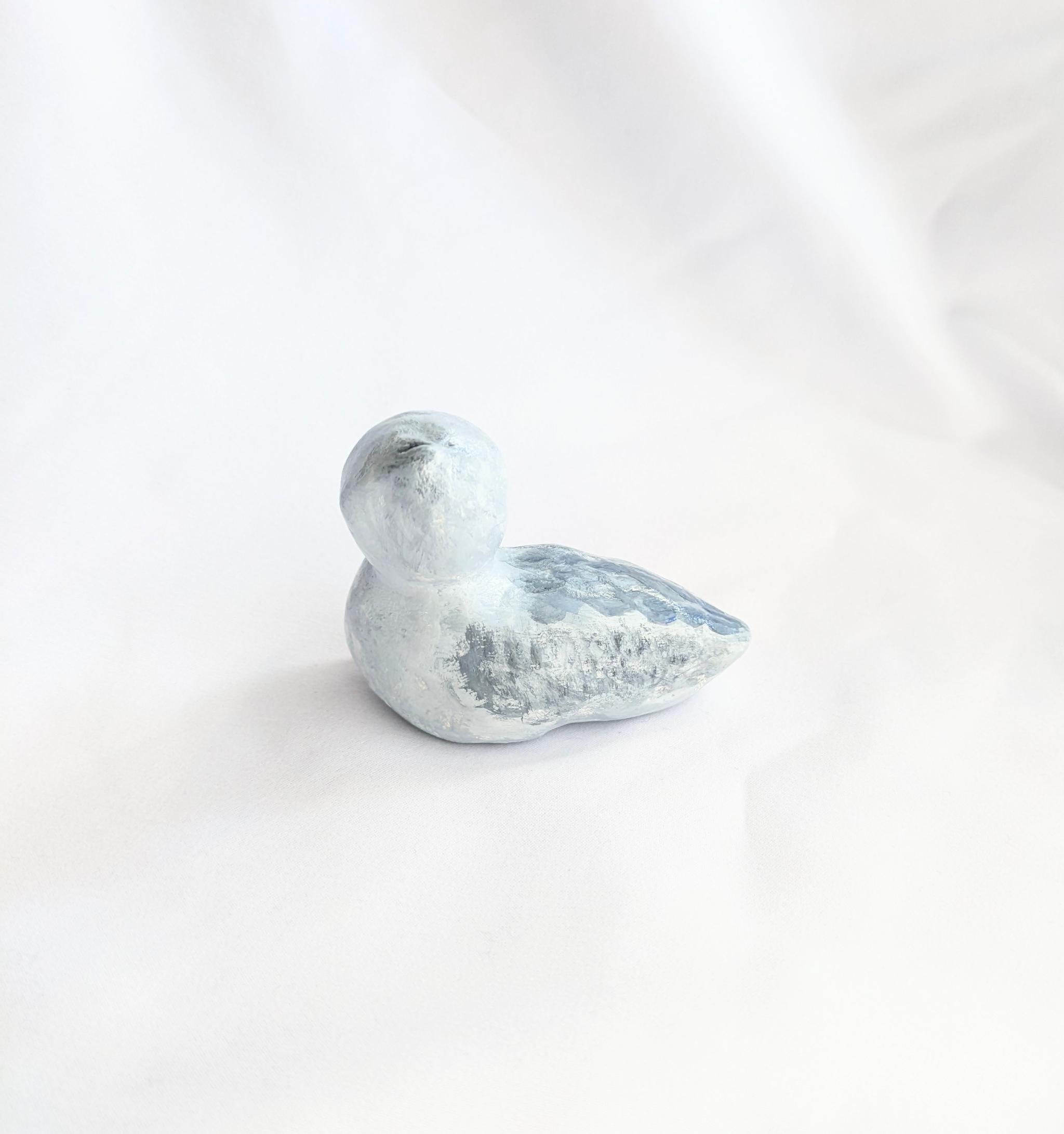 ハシビロコウさんの置物（粘土細工） | 7枚目