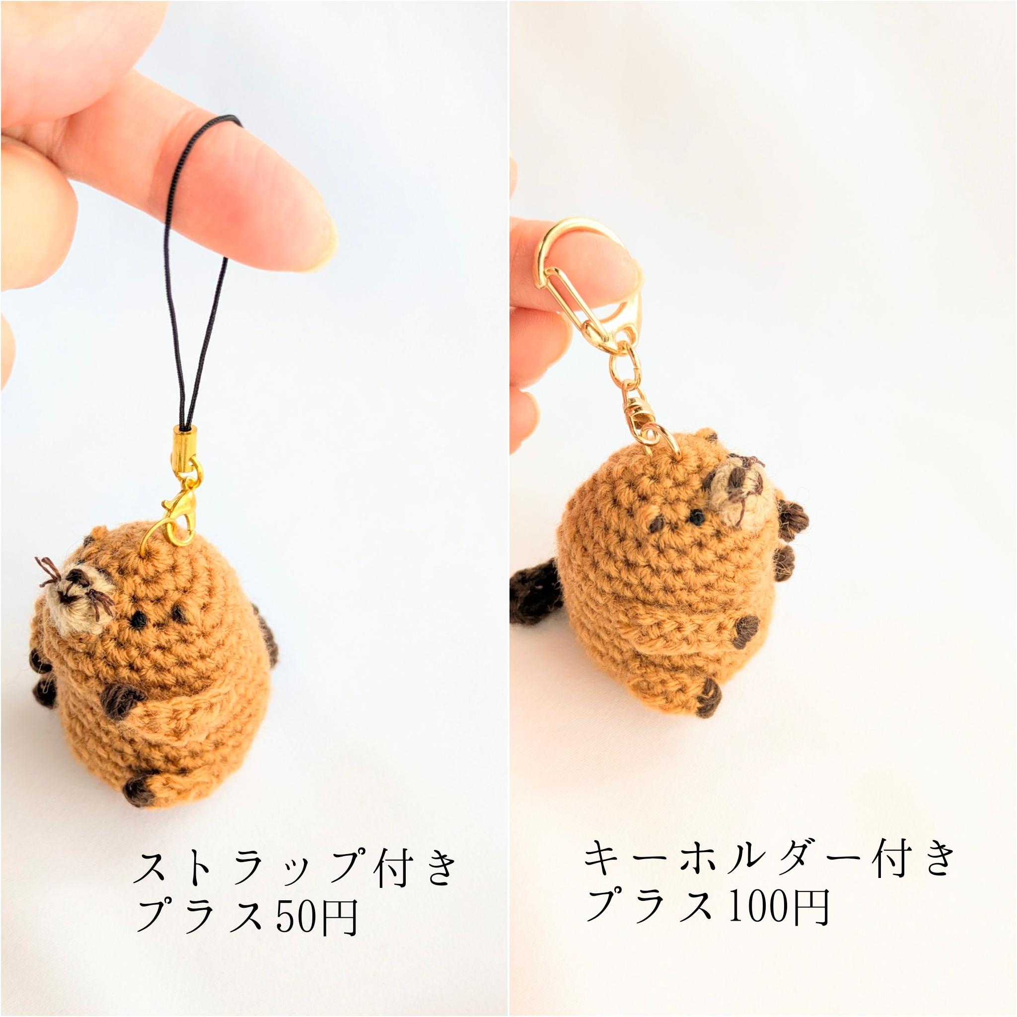 【受注制作】さつまいも大好きビーバーさんのあみぐるみ | 10枚目