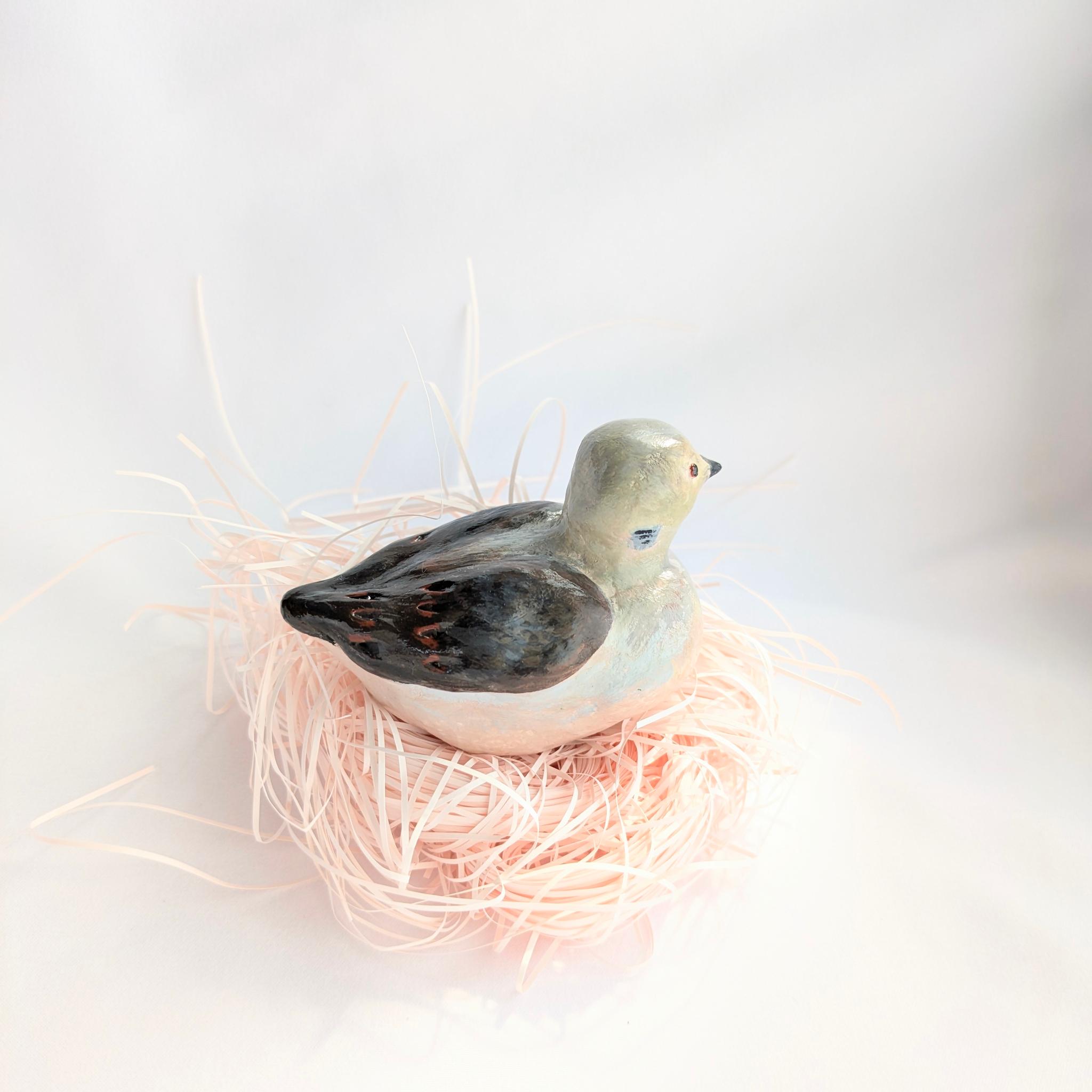 キジバトさんの置物（粘土細工） | 4枚目