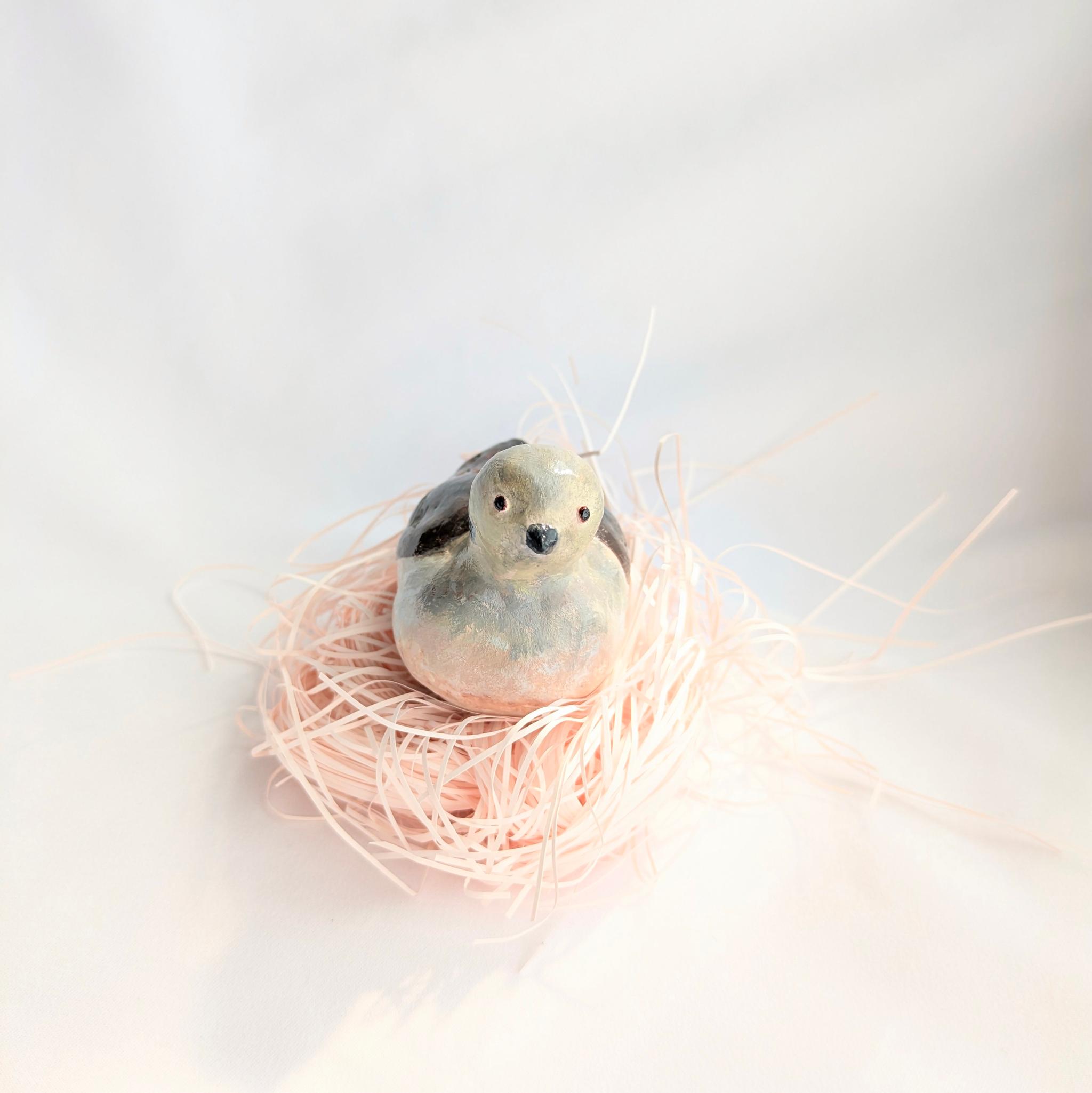 キジバトさんの置物（粘土細工） | 5枚目