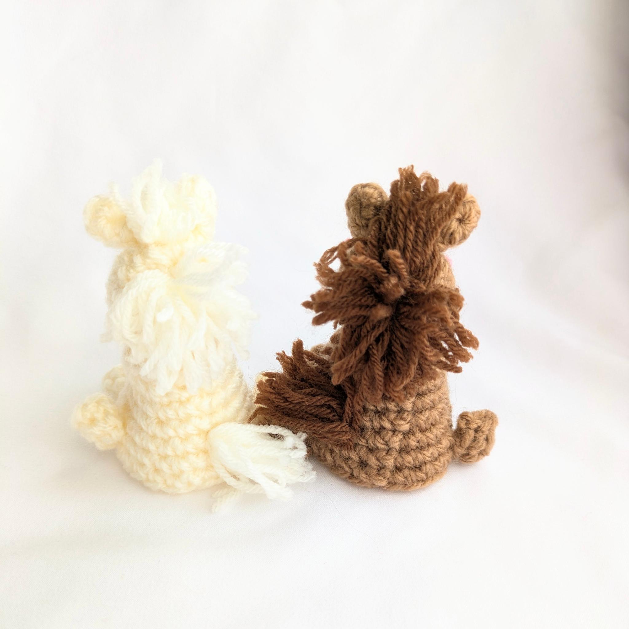 【受注制作】※キグルミのみです。午(うま)のキグルミ(干支の置物パンダさん専用) | 4枚目