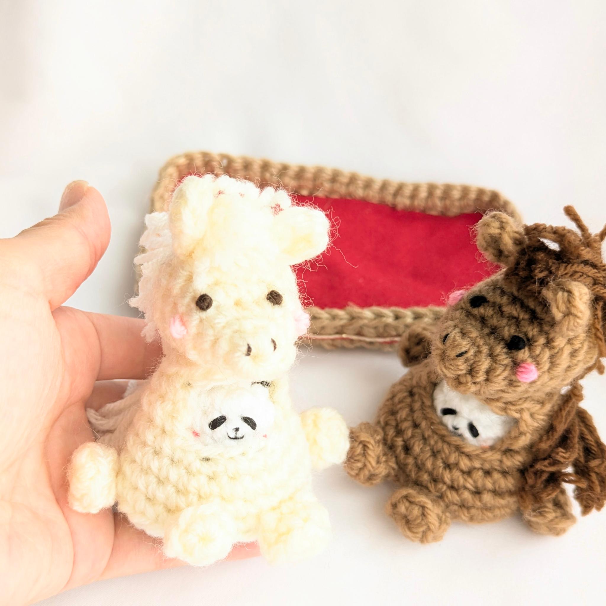 【受注制作】干支の置物「午(うま)のキグルミパンダさん」 | 7枚目