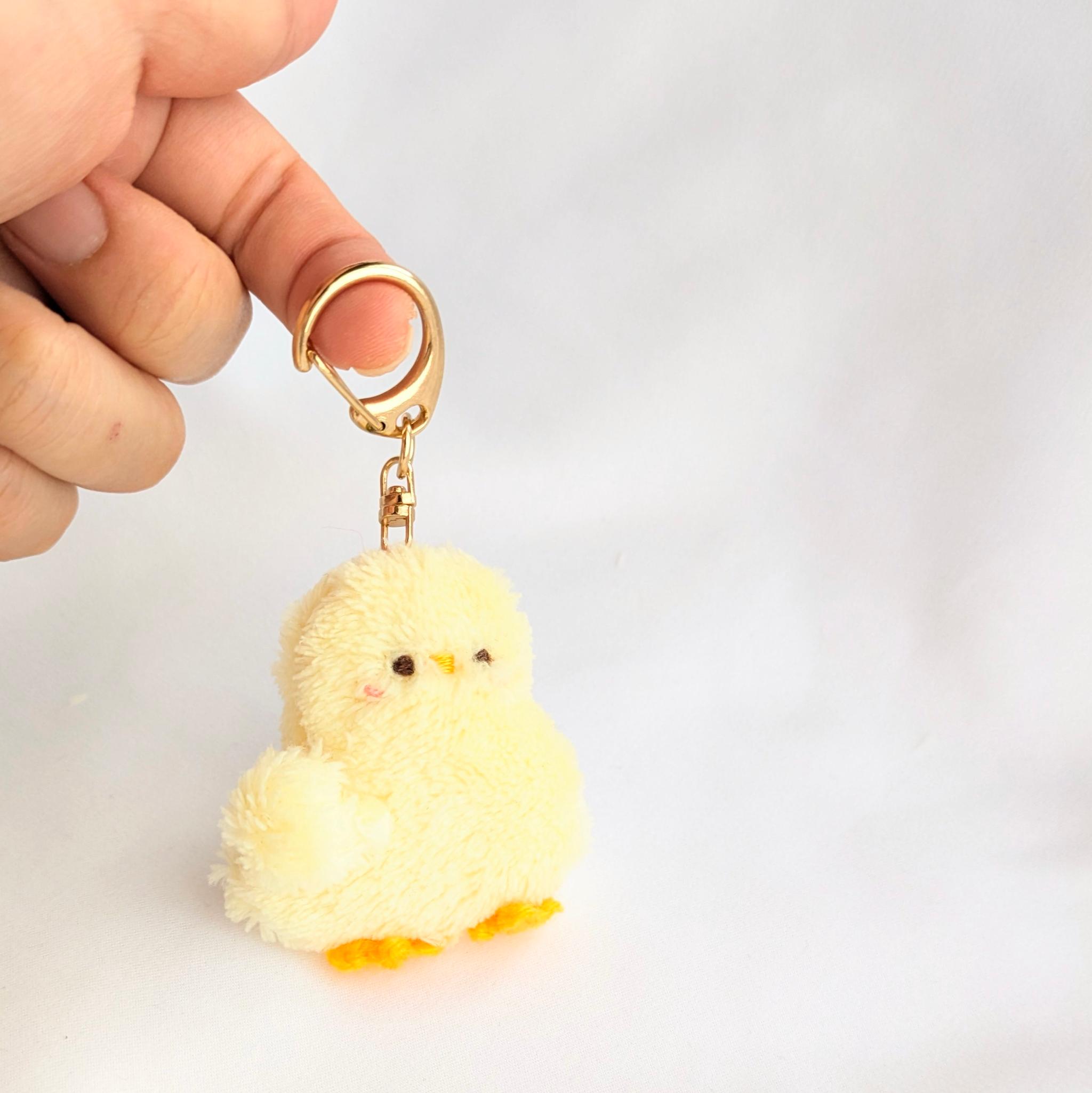 【受注制作】ふわふわひよこちゃんキーホルダー | 2枚目