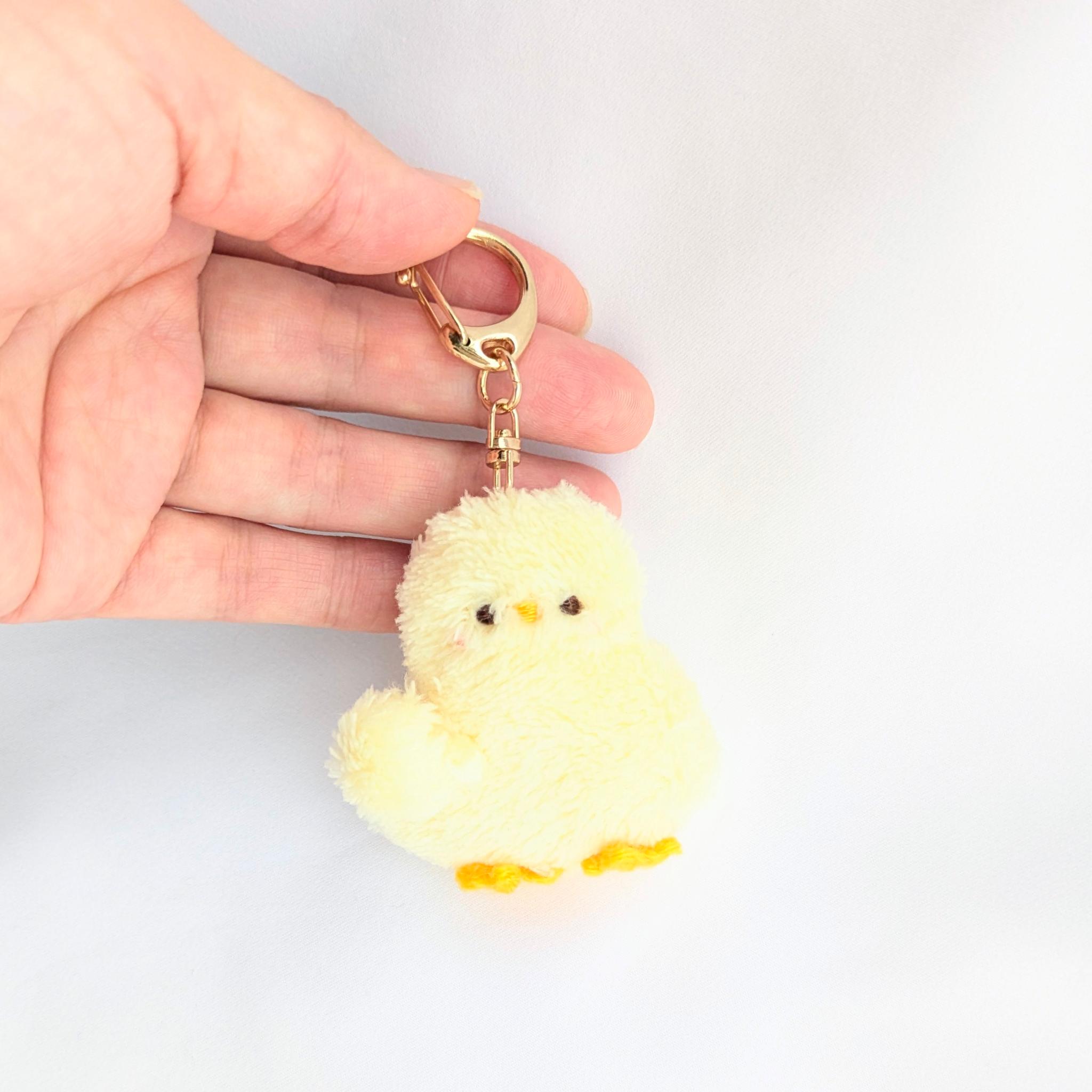 【受注制作】ふわふわひよこちゃんキーホルダー | 5枚目