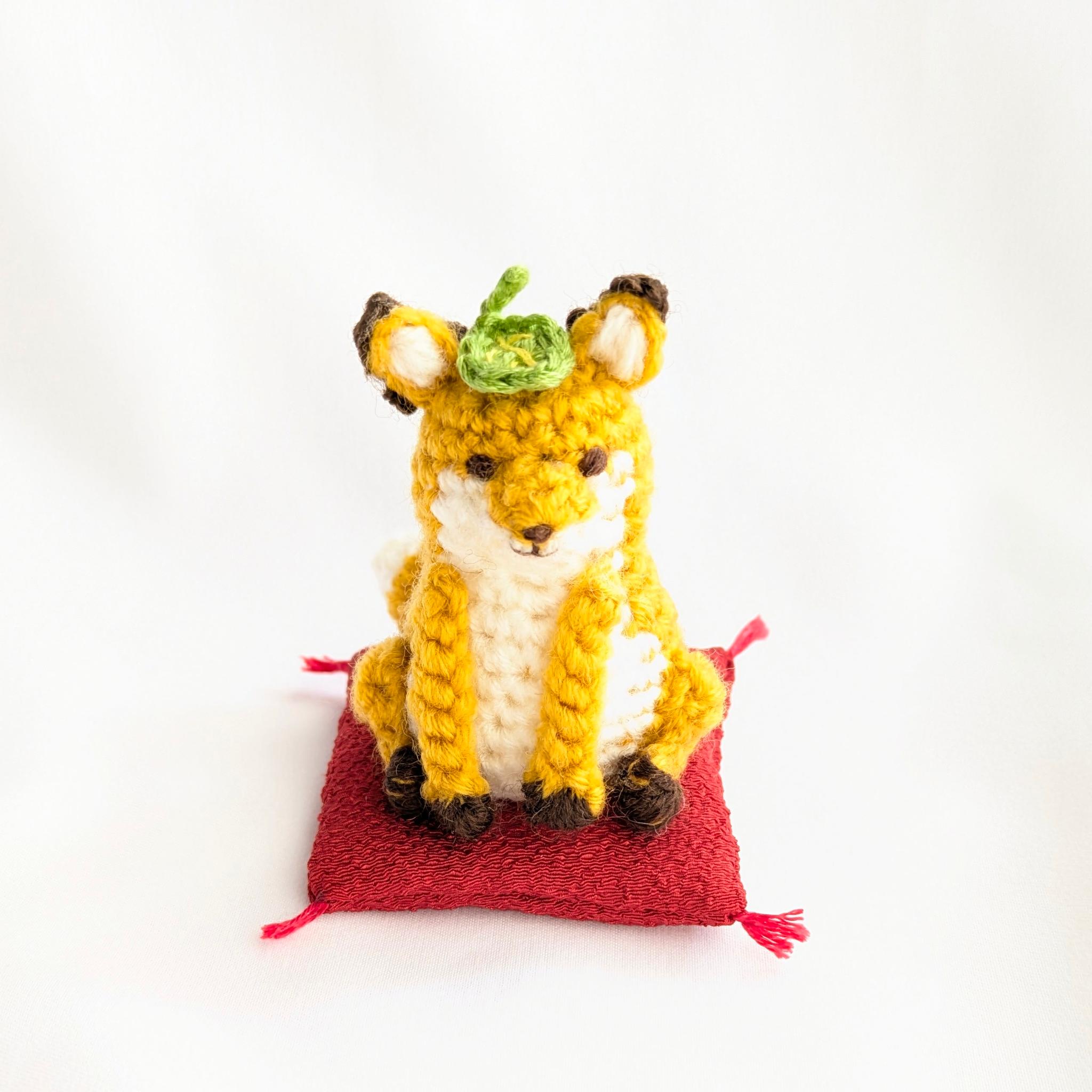 【受注制作】小さなキツネの置物1枚目の画像