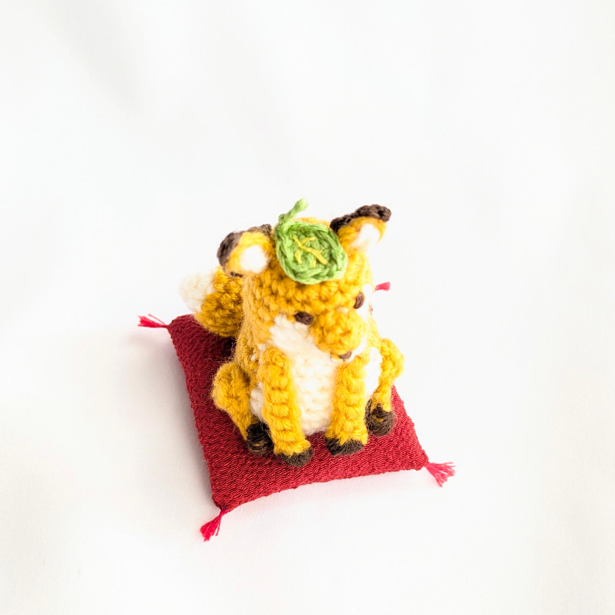 ☆セット割【受注制作】小さなキツネとタヌキの置物 | 4枚目