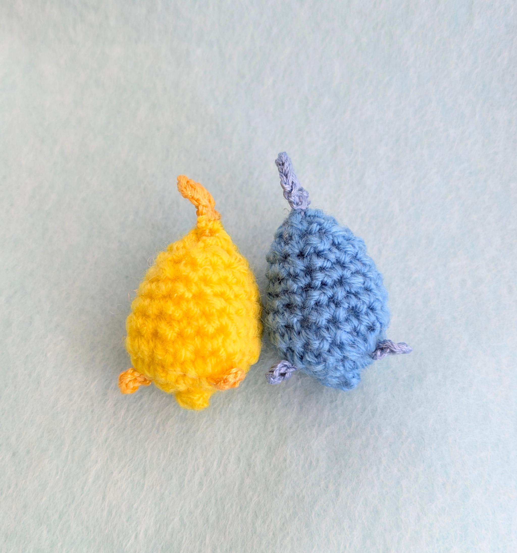 【受注制作】小さなハコフグのあみぐるみ | 7枚目