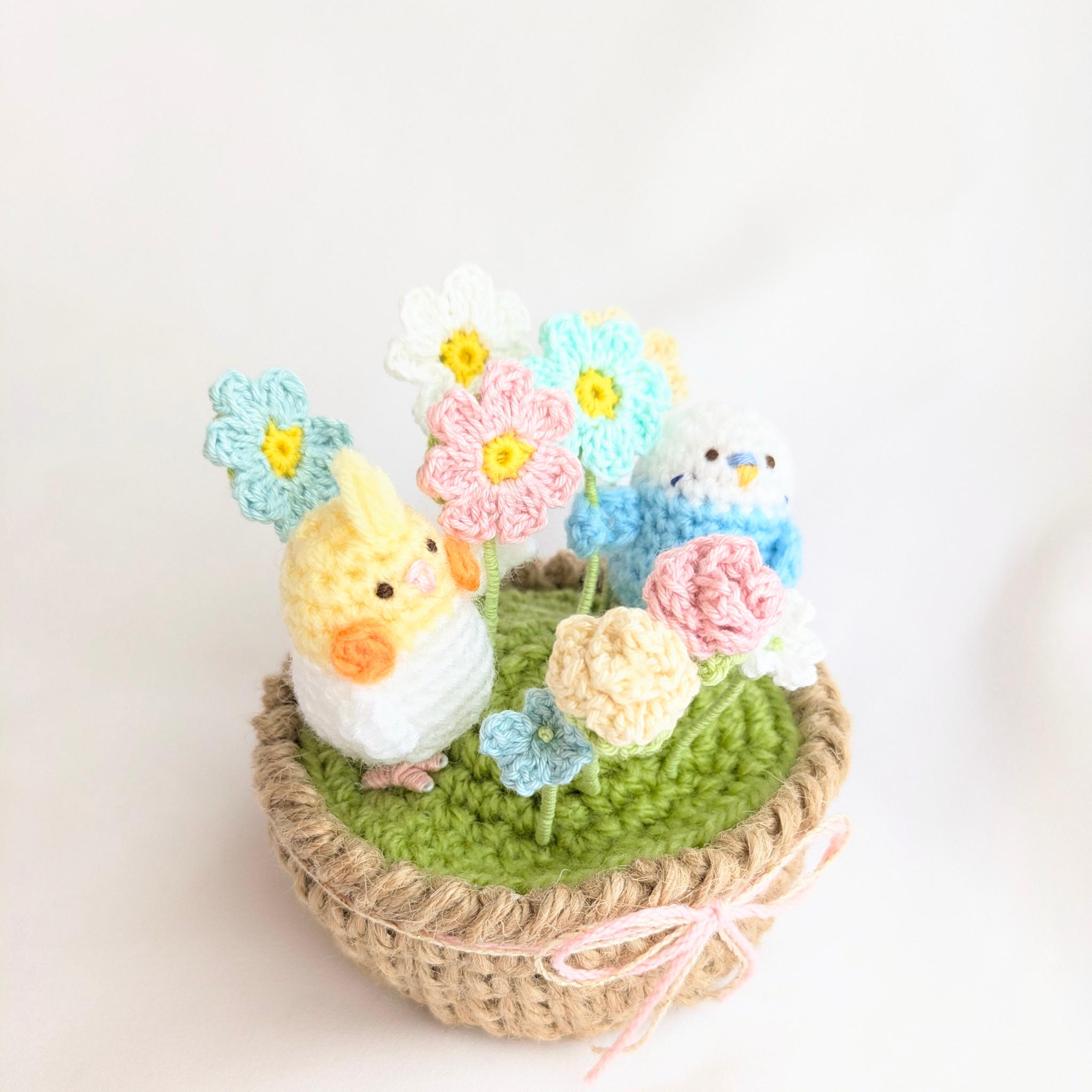 インコちゃんの花かご | 4枚目